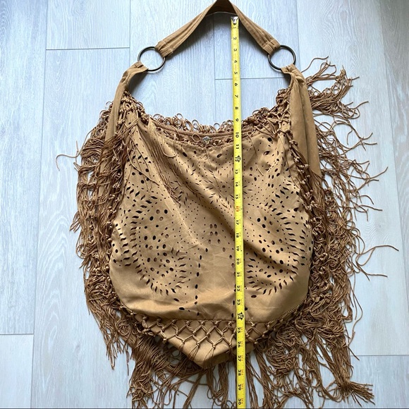 Boho Slouchy Fringe Bag - Picture 4 of 4